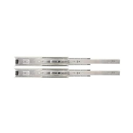 Link 14 Inch 45 Kg Set Silver Telescopic Soft Close Drawer Channel