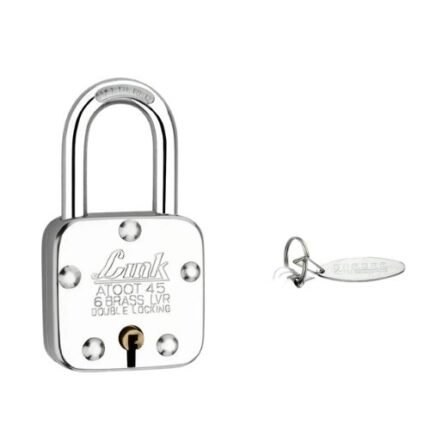 Link Atoot 45mm Long Shackle Lock Brass Levers Padlock