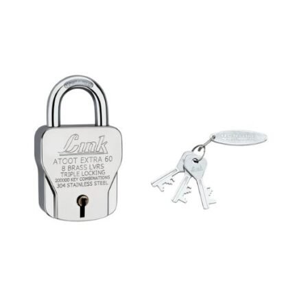 Link Atoot Extra 60mm Triple Locking Mechanism Padlock