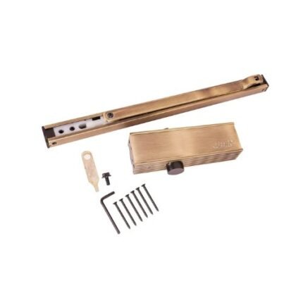 Link Door Closer 80 Kg Pelmet Arm Antique Finish
