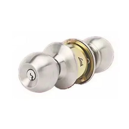Link Knob Set for Entrance Stainless Steel Body 3 Keys