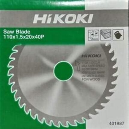 Hikoki (Hitachi) 4" Woodcutter Blade,100mm TCT Saw Blade