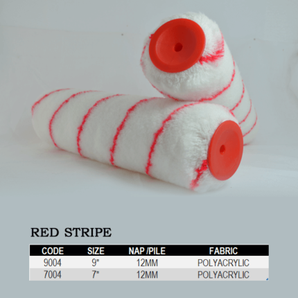 Red Stripe Interior Roller